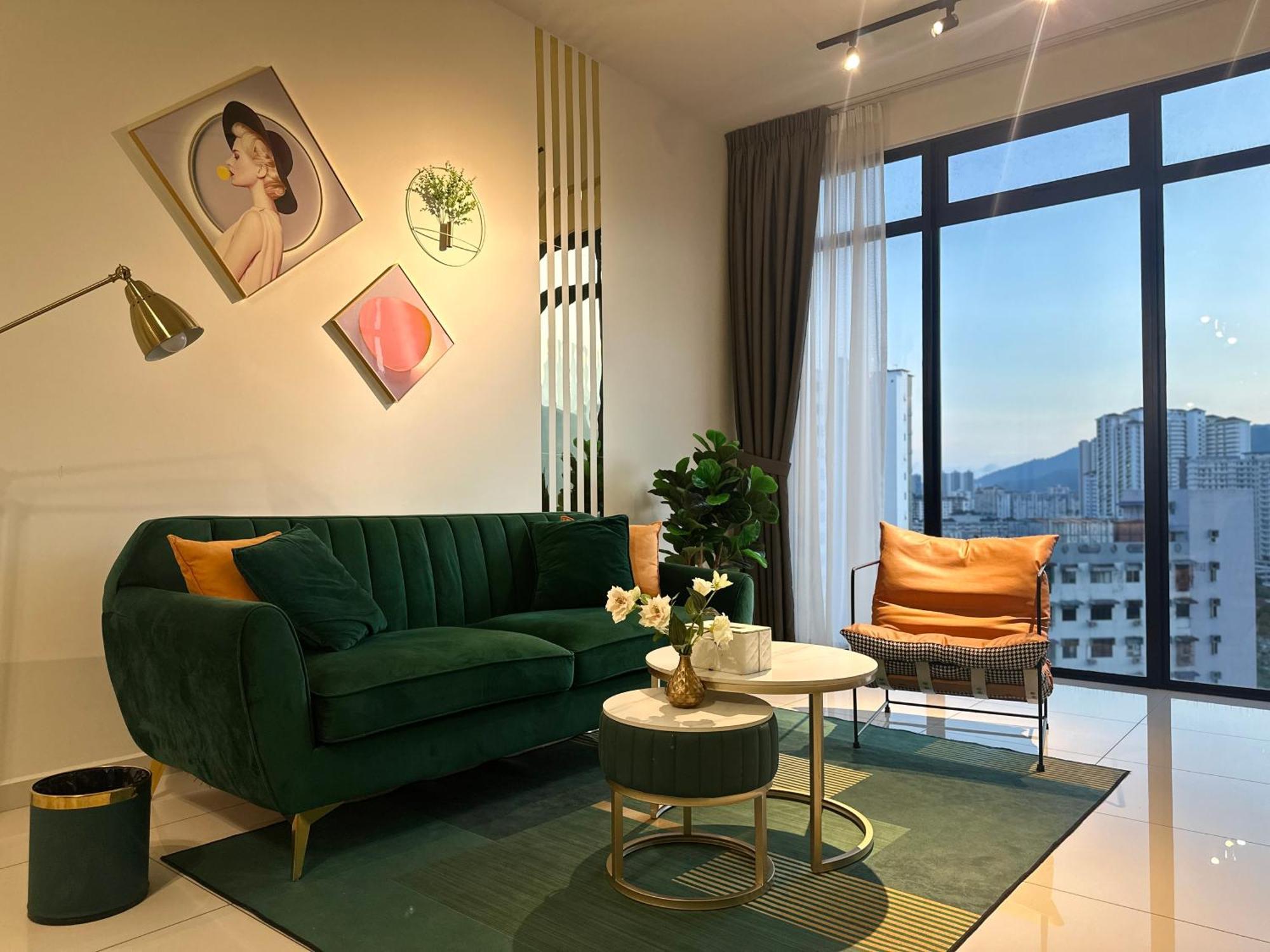 New 2Br Georgetown Warm And Lovely Homestay 10Pax-无敌美景两房民宿 Beacon Executive Suite Екстериор снимка